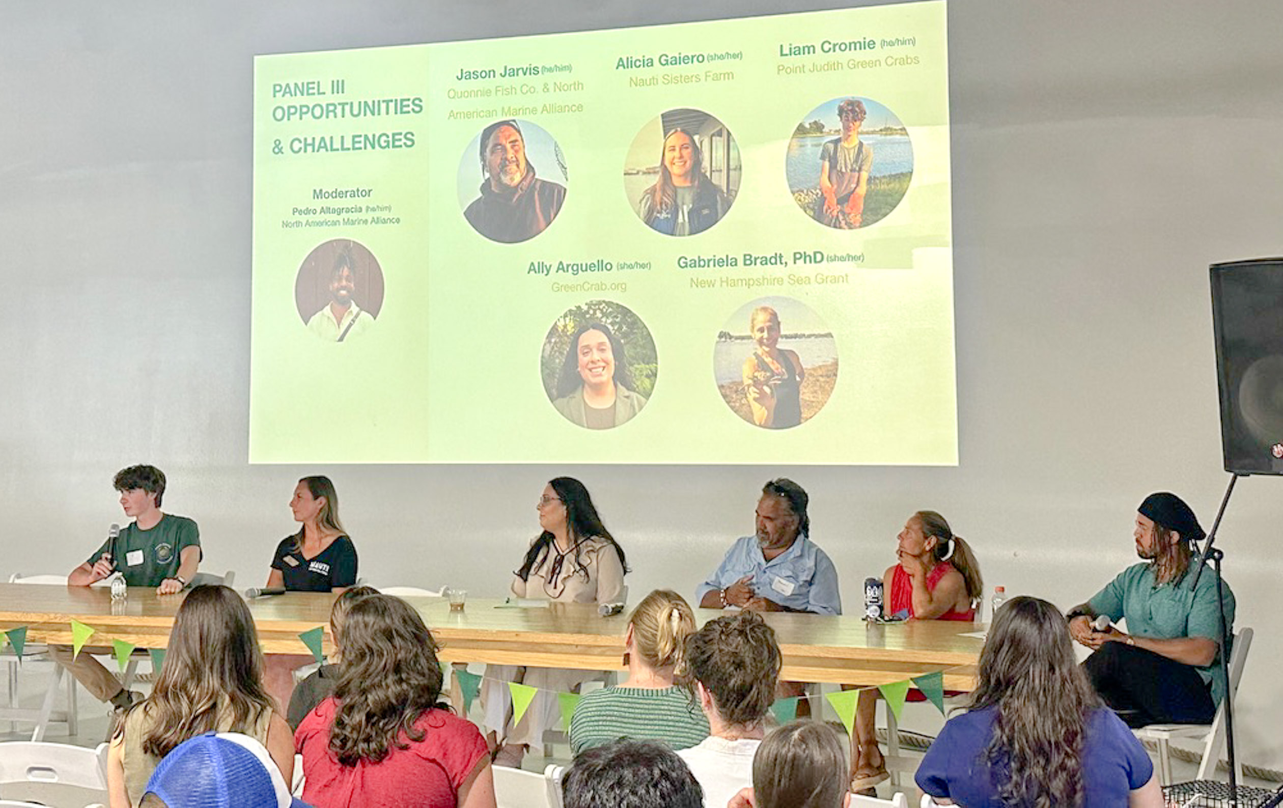 Coast to coast collaboration on emerging green crab markets
