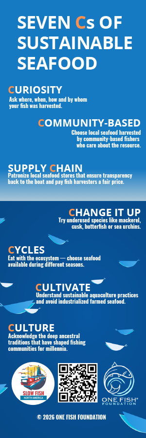Seven Cs of Sustainable Seafood